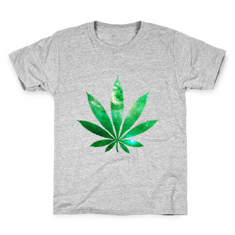 Galaxy Leaf Kids T-Shirt