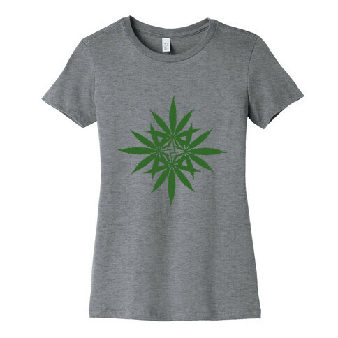 Leaf Pattern Womens T-Shirt