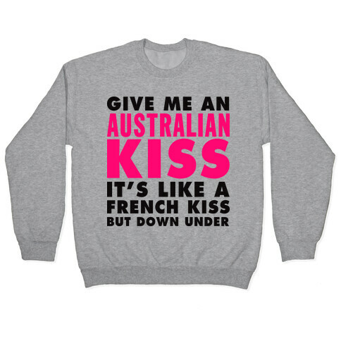 Australian Kiss (Tank) Pullover