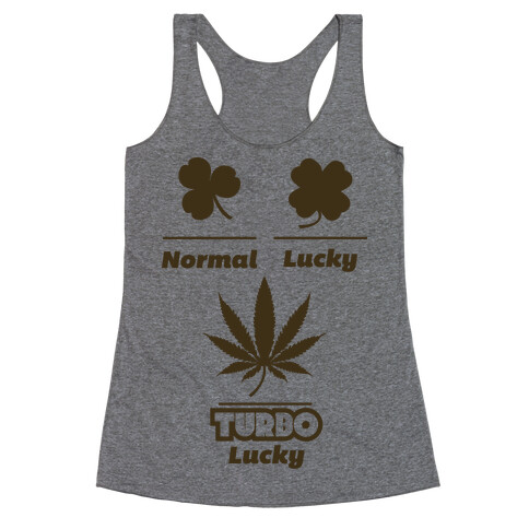 Turbo Lucky Racerback Tank Top