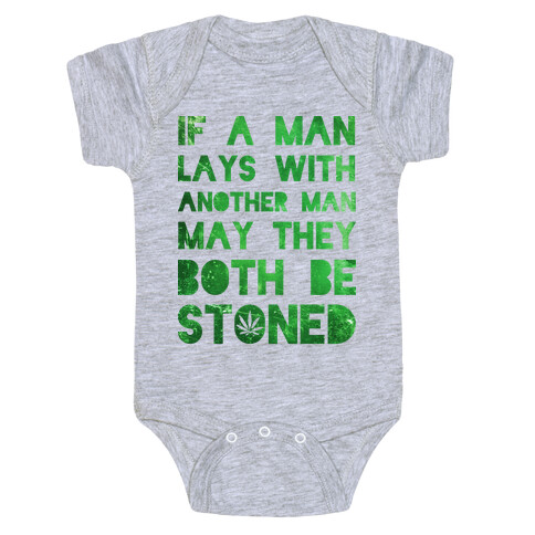 May They Be Stoned Baby One-Piece
