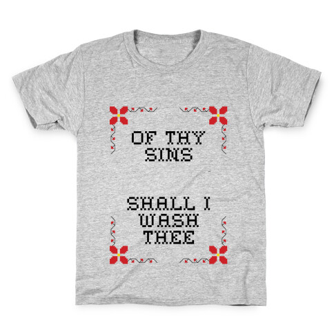 Of Thy Sins Tank Kids T-Shirt