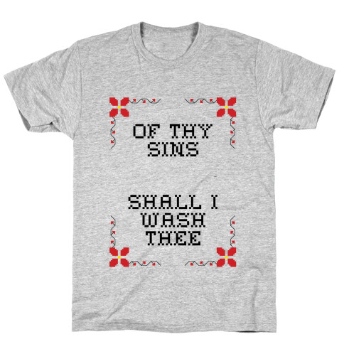 Of Thy Sins Tank T-Shirt