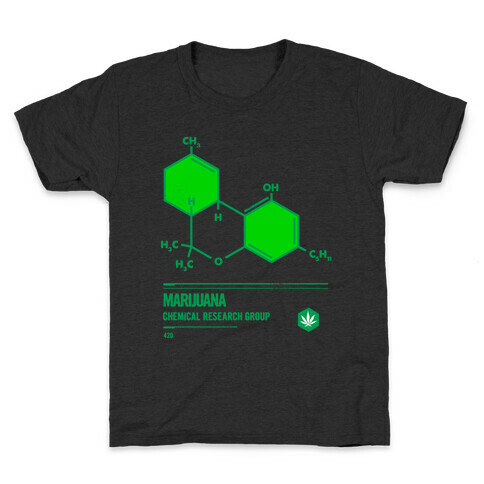 Marijuana Chemical Research Group Kids T-Shirt