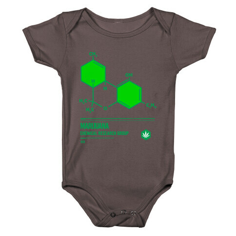 Marijuana Chemical Research Group Baby One-Piece