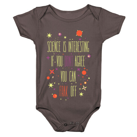 Science Is Interesting Baby One-Piece