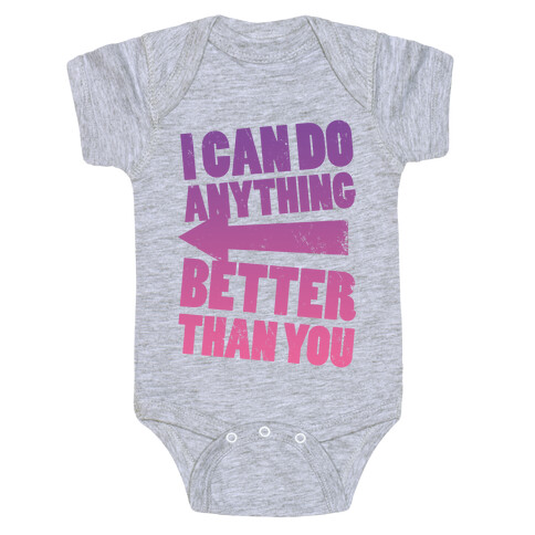 Better Than You (Training Pair, Part 2) Baby One-Piece