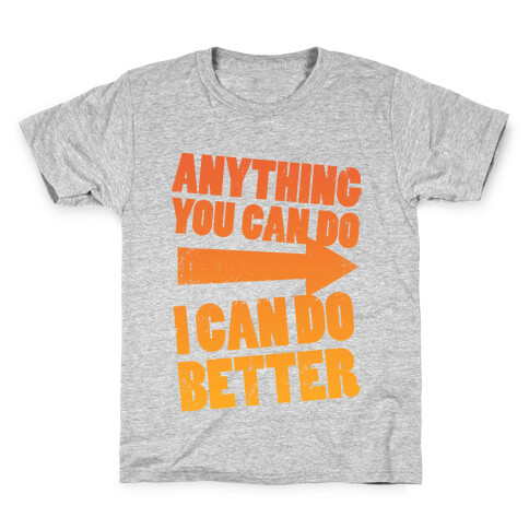 Better Than You (Training Pair, Part 1) Kids T-Shirt