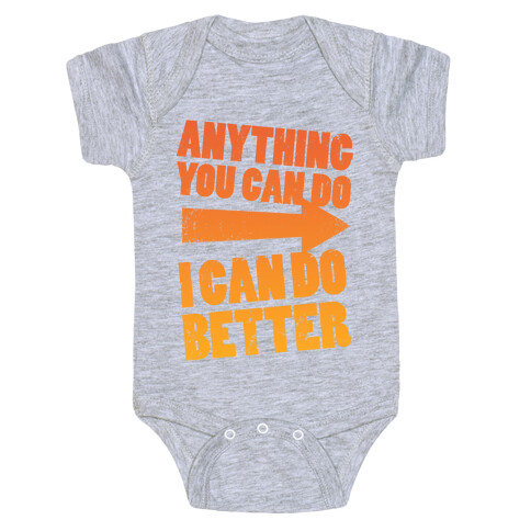 Better Than You (Training Pair, Part 1) Baby One-Piece