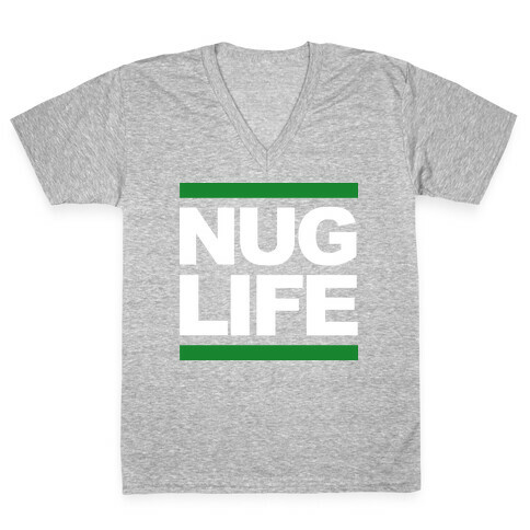 Nug Life V-Neck Tee Shirt
