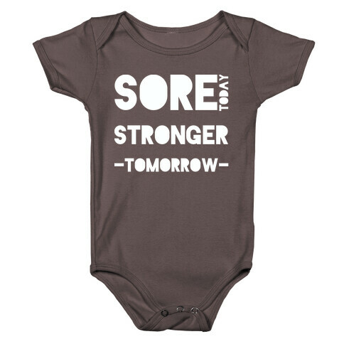 Sore Today Baby One-Piece