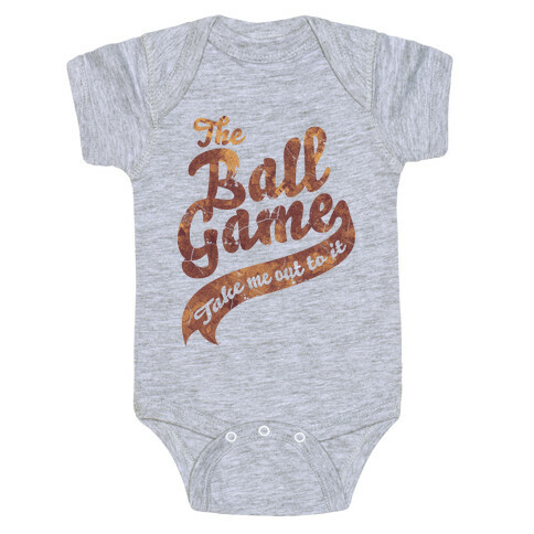 The Ball Game Baby One-Piece