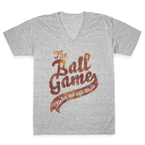 The Ball Game V-Neck Tee Shirt