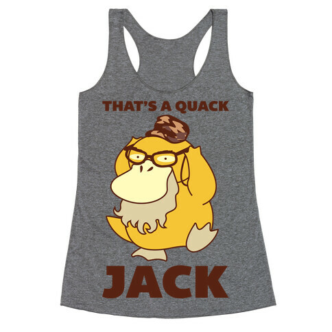 Si Duck Racerback Tank Top