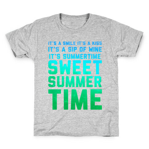 Sweet Summertime Kids T-Shirt