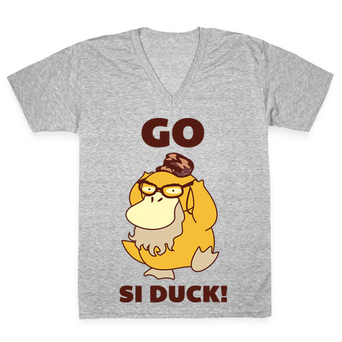 Go Si Duck V-Neck Tee Shirt