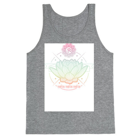 Om Shanti Shanti Shanti Tank Top