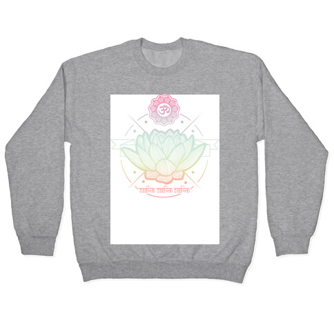 Om Shanti Shanti Shanti Pullover