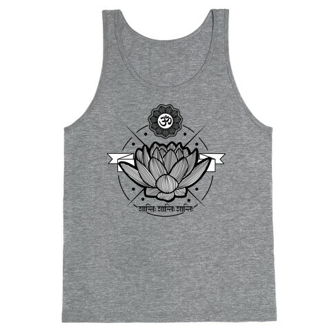 Om Shanti Shanti Shanti Tank Top