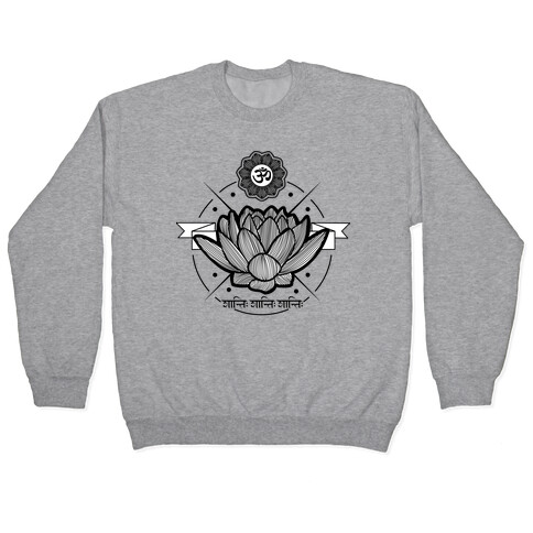 Om Shanti Shanti Shanti Pullover