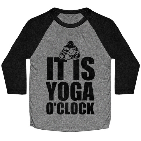 Yoga O'Clock Baseball Tee