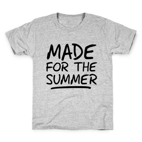 Made For Summer (Neon Tank) Kids T-Shirt