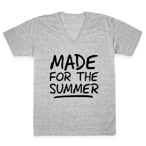 Made For Summer (Neon Tank) V-Neck Tee Shirt