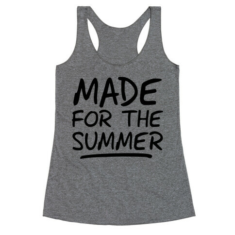 Made For Summer (Neon Tank) Racerback Tank Top