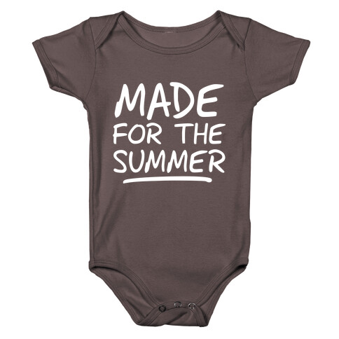 Made For Summer (Dark Tank) Baby One-Piece