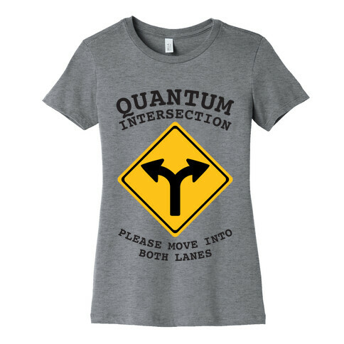 Quantum Intersection Womens T-Shirt