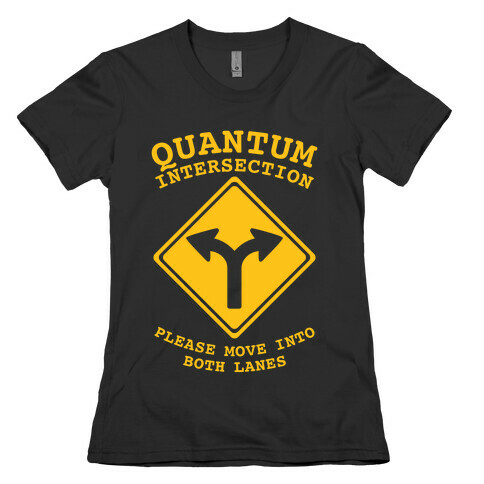 Quantum Intersection (Dark) Womens T-Shirt