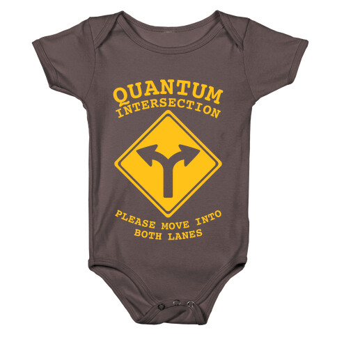 Quantum Intersection (Dark) Baby One-Piece