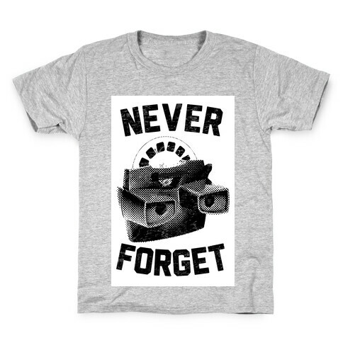 Never Forget (Viewmaster) Kids T-Shirt