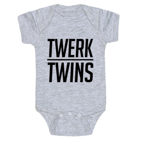Twerk Twins Baby One-Piece