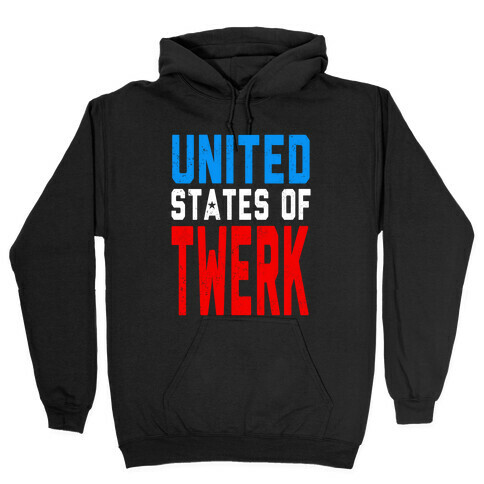 United States of TWERK (Tank) Hooded Sweatshirt