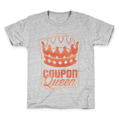 Queen of the Coupons Kids T-Shirt