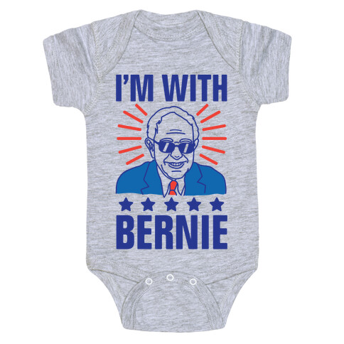 I'm With Bernie Baby One-Piece