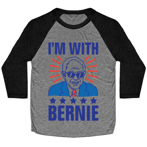 I'm With Bernie Baseball Tee