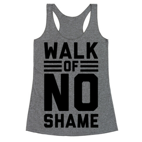 Walk Of No Shame Racerback Tank Top