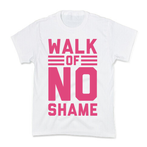 Walk Of No Shame Kids T-Shirt