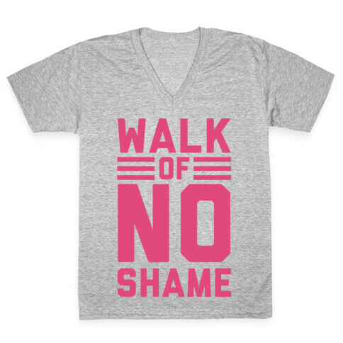 Walk Of No Shame V-Neck Tee Shirt