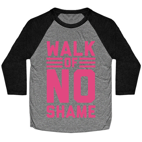 Walk Of No Shame Baseball Tee