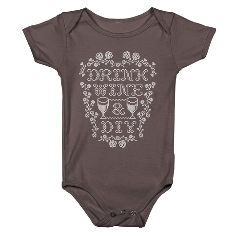 Drink Wine and D.I.Y. Baby One-Piece