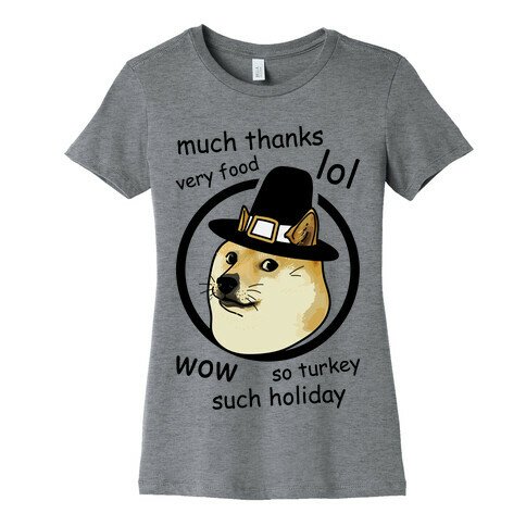 Doge Thanksgiving Womens T-Shirt