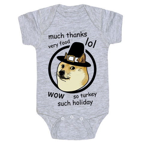 Doge Thanksgiving Baby One-Piece