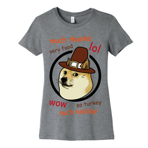 Doge Thanksgiving Womens T-Shirt