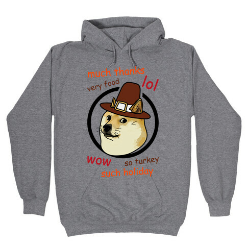 Doge Thanksgiving Hooded Sweatshirt