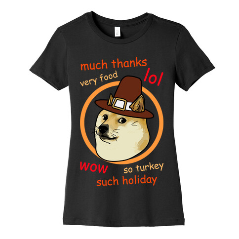 Doge Thanksgiving Womens T-Shirt