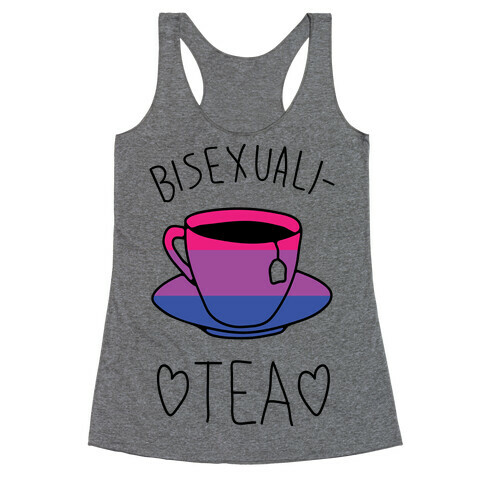 Bisexuali-TEA Racerback Tank Top