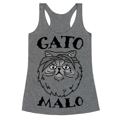 Gato Malo Racerback Tank Top